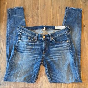 Rag & Bone Blue Skinny Jeans